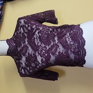 Widow woman shirt xl purple